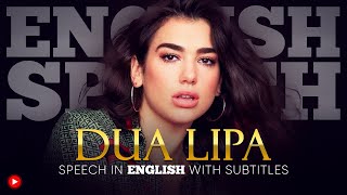 ENGLISH SPEECH | DUA LIPA: Kosovo (English Subtitles)