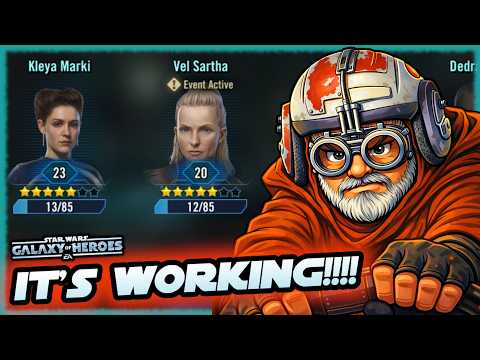 Capital Games Can't Stop Me!!!  The Experiment is Working!!!!!  Star Wars: Galaxy of Heroes