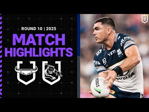 NRL Highlights | NRL Match Highlights 2025 | Cowboys v Panthers | Round 10