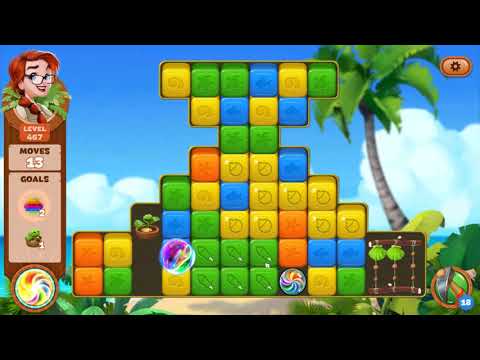 Lost Island: Blast Adventure - Level 467 (No Boosters) HD