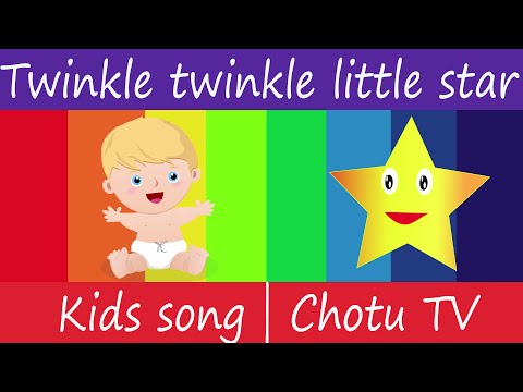 Twinkle twinkle little star | Nursery rhymes | Kids entertainment