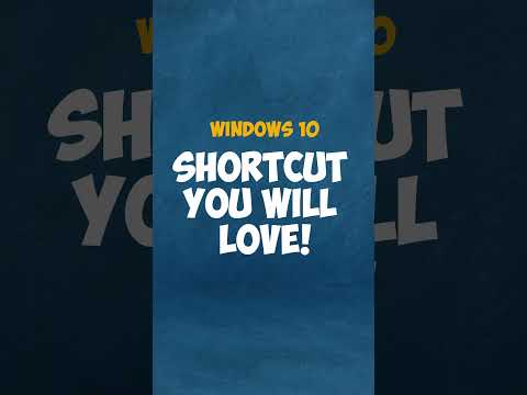 Windows Shortcut You Will LOVE