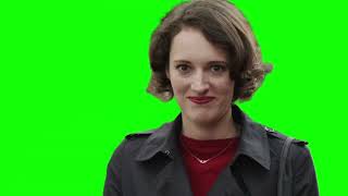 Fleabag "that was a joke" green screen