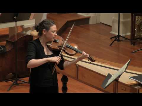 Telemann Fantasia for Violin Solo, Allegro: Cynthia Miller Freivogel