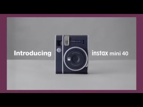 インスタントカメラ 『チェキ』 instax mini 40 ブラック 富士フイルム