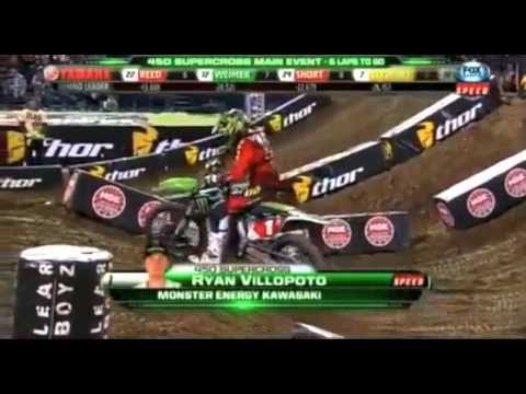AMA Supercross 2013 Anaheim 1 450 Main Event