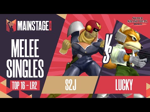 S2J vs Lucky - Melee Singles: Top 16 Losers Round 2 - Mainstage 2021 | Cpt Falcon vs Fox