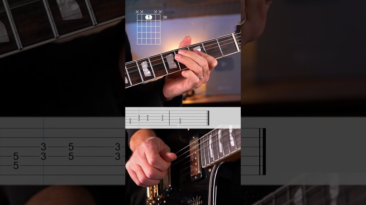 Can you name a more iconic riff? #guitar #guitartutorial #tabs #guitarist #guitarlesson