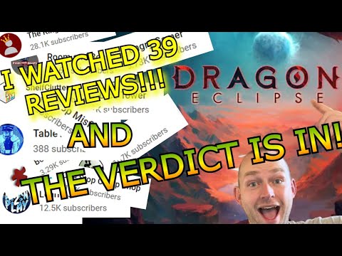 Late Pledge Live - Review of Reviews - Dragon Eclipse