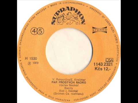 Václav Neckář - Pár prostých řádků [1979 Vinyl Records 45rpm]