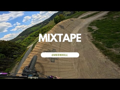Mixtape / Sölden Line Bikepark Greenhill Trail Review ganze Strecke Full Run POV RAW