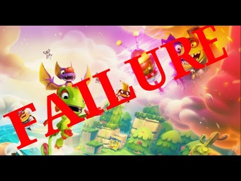 Why Yooka Laylee Fails