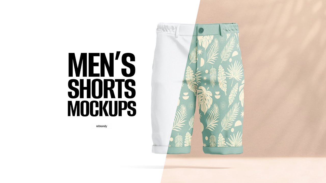 Men's Shorts Mockups Presentation