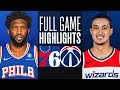 76ERS at WIZARDS | FULL GAME HIGHLIGHTS | December 6, 2023