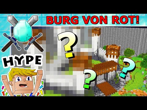 3 days of castle building for Team RED! It's going to be awesome! Minecraft Dia Wars #10