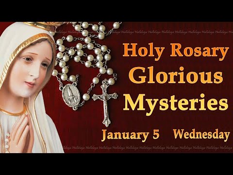 Rosary Wednesday | Glorious Mysteries | January 5 2022 | Today Holy Rosary
