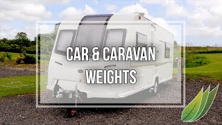 Understanding car and caravan weights