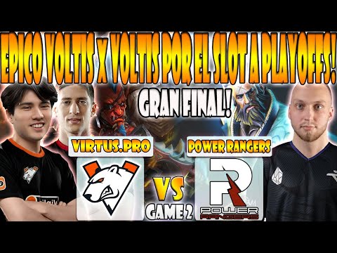 VIRTUS.PRO vs POWER RANGERS BO3[GAME 2]GRAN FINAL-TIMADO, FLY VS NESFEER-FISSURE UNIVERSE: EPISODE 8