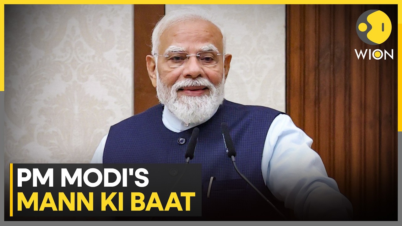 Prime Minister Modi Address People Through 'Mann ki Baat' | WION