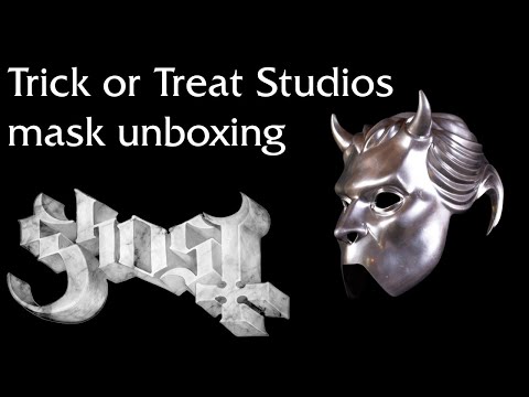 GHOST Nameless Ghoul Prequelle Mask Unboxing!!!