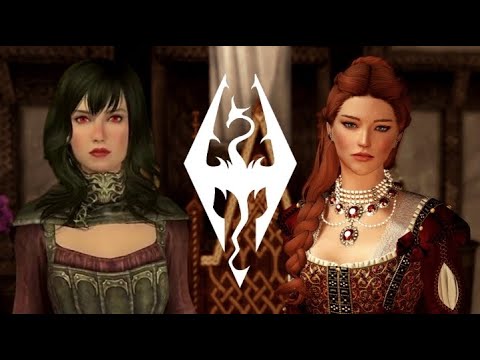 Serana and Jarl Elisif hitting it off 🦇 SDA Serana Dialogue Add-On Mod - Skyrim Special Edition 2022
