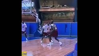 Kobe Bryant against Richard Hamilton at 1996 McDonald's training camp