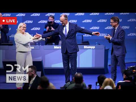 LIVE: CDU Party Chairman Vote – Chancellor Friedrich Merz Seeks Re-Election at Stuttgart Conference