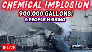 🔴 900,000 Gallons of Deadly Chemicals Explode at Nippon Dynawave – 1 Killed, 9 Feared Dead