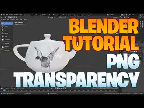 Blender beginner series No. 137 - How to properly import a transparent PNG image