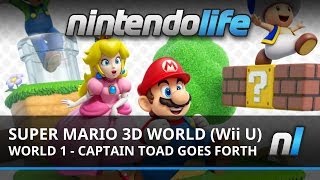 Super Mario 3D World (Wii U) World 1 - Captain Toad Goes Forth