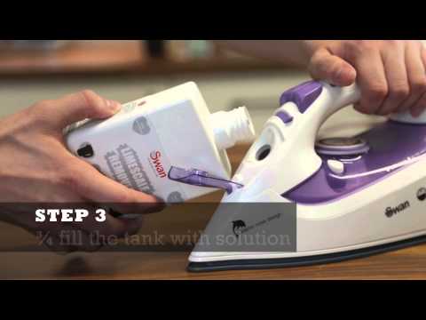 How to descale your Iron - 