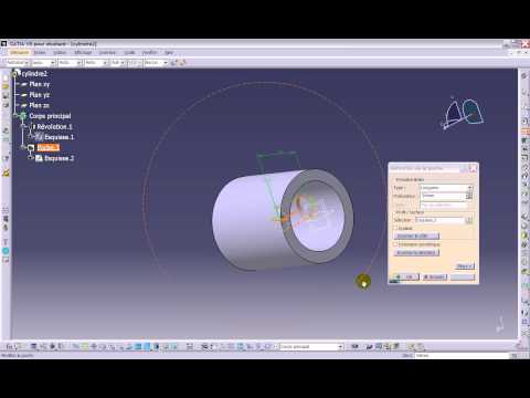 comment construire un cylindre de révolution
