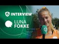 Aanvoerder Luna Fokke: 'Balen mag, tot op zekere hoogte'