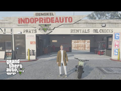 Modif Motor Untuk Balap Liar | GTA V ROLEPLAY INDONESIA