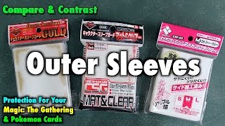 A Review of Outer Sleeves for Magic: The Gathering and Pokemon (KMC Character Guard, Broccoli)