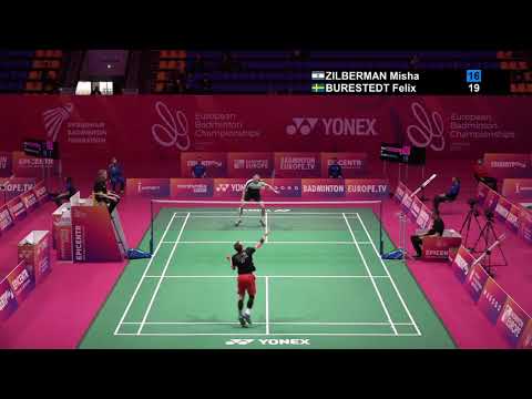 A narrow miss after such good rally - Misha ZILBERMAN vs Felix BURESTEDT #EBC21