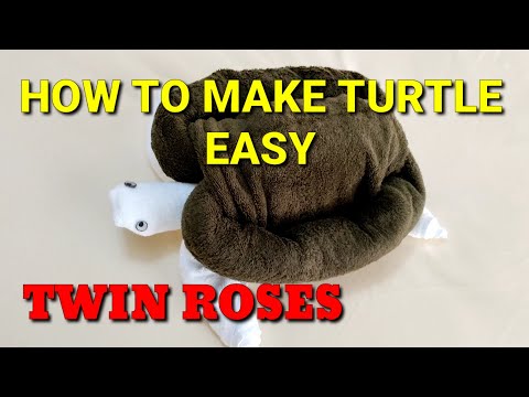 HOW TO MAKE A TOWEL TURTLE |TOWEL ART TOWEL ANIMAL TURTLE| TOWEL ORIGAMI | TOWEL FOLDING DESIGN.