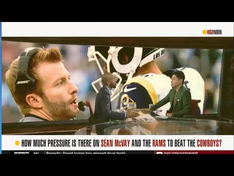 High Noon 01.11.2019 - How Much Pressure Is There On Sean Mcvay And The Rams To Beat The Cowboys