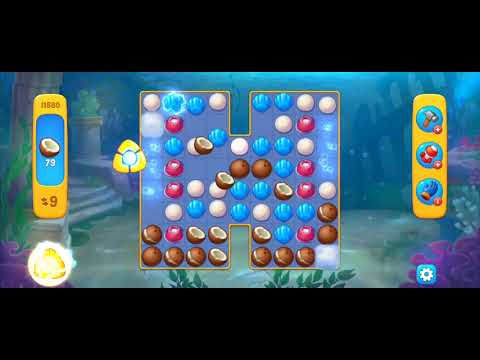 Fishdom Easy Level 11680 (with ingame Double Bomb Booster) @choraelmin