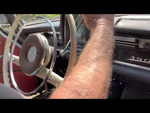 1962 Mercedes Diesel 4-Speed Column Shifter and location of Reverse Gear
