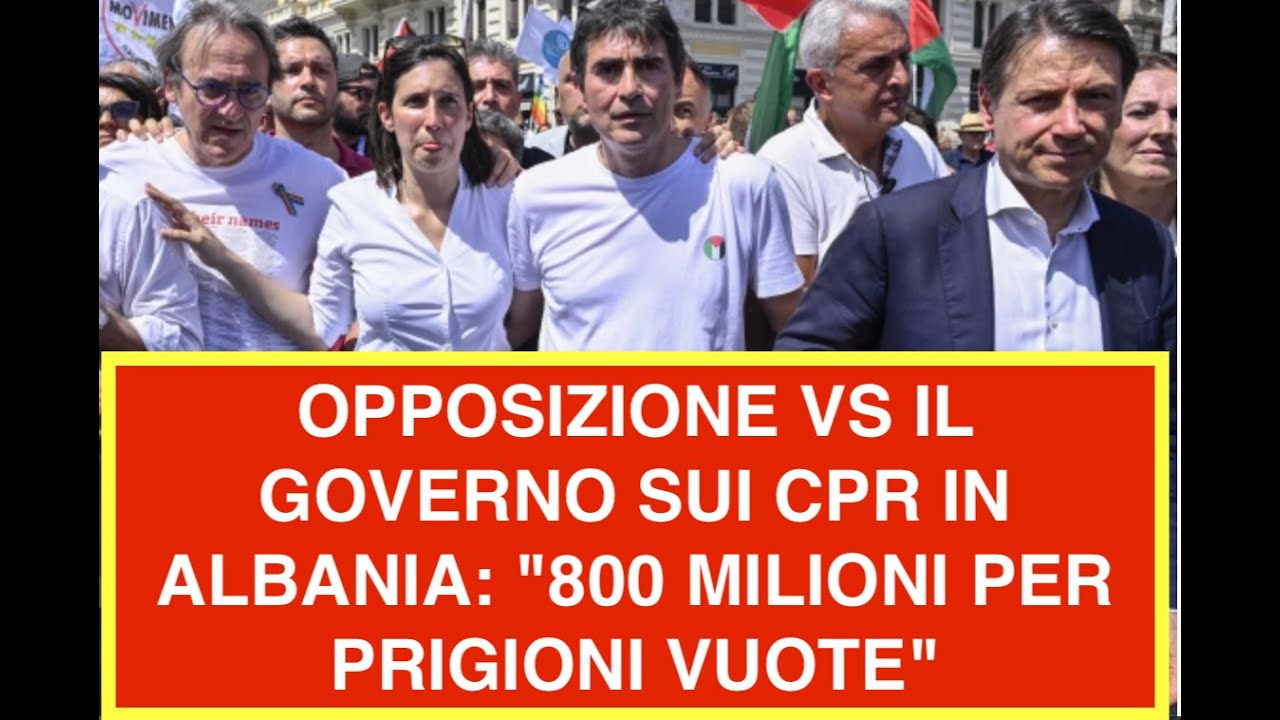 OPPOSIZIONE VS IL GOVERNO SUI CPR IN ALBANIA: "800 MILIONI PER PRIGIONI VUOTE"