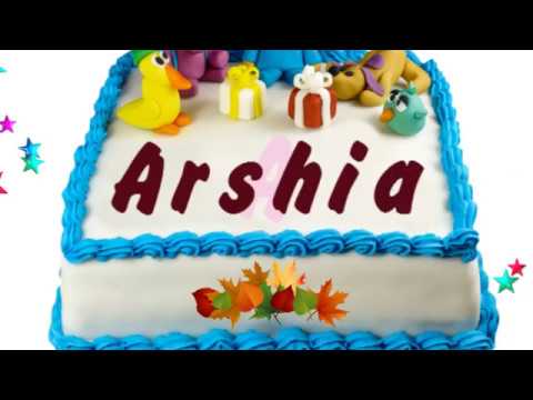 Happy Birthday Arshia