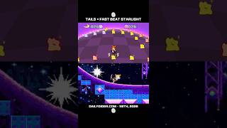 Tails × Fast Beat Starlight — PLEASE TURN ON MUSIC Sonic Mania + Sonic 1 Strange Dream World #shorts
