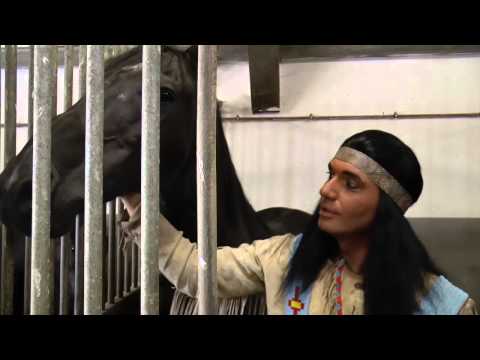 Hier reitet Winnetou in den Winterschlaf!