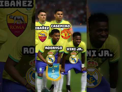 2023 Brazil Friendly Match XI Squad 🤔🔥 Where are they now? (Vinicious JR, Rodrygo, Casemiro, Telles)