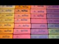 Butter Wax Cracking ASMR Gradient Colors