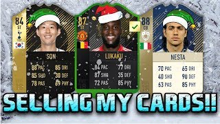 FIFA 18 - SELLING MY CARDS NOW! (WHEN TO SELL) | TRADING TIPS | FIFA 18