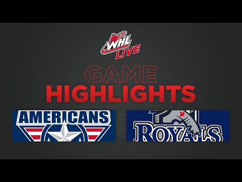 WHL Highlights: Americans (5) at Royals (6) - December 17, 2022