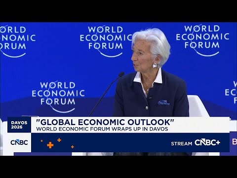 'Global economic outlook': World Economic Forum wraps up in Davos