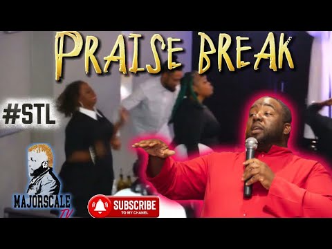 STL #praisebreak it got crazy